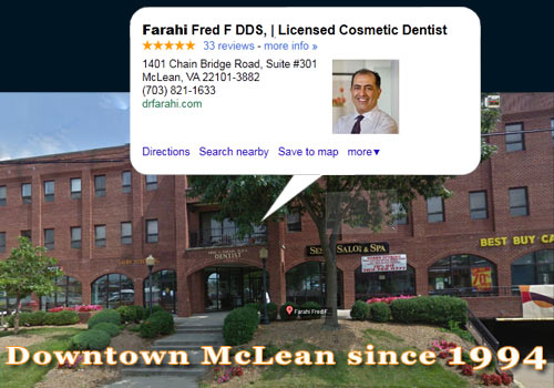 McLean Dentist since 1994
